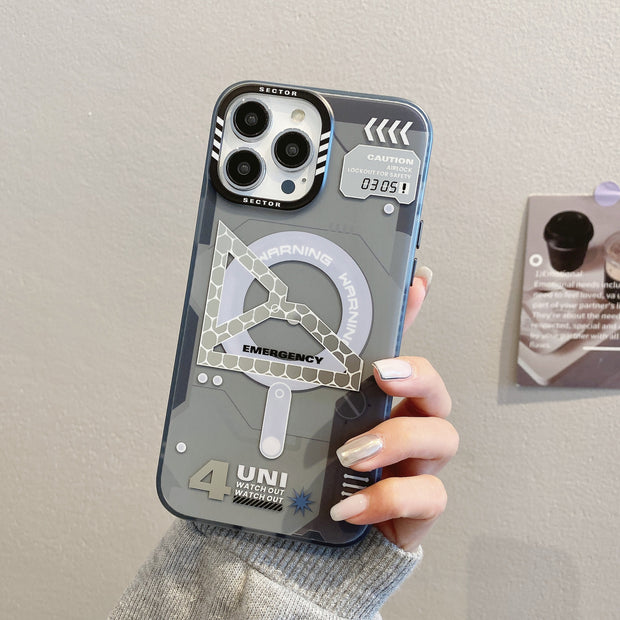 Magnetic Suction Case 15 Pro Max | Frosted & Drop-Resistant