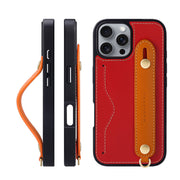 First Layer Cowhide For Women 15Promax Phone Case Holder Lanyard